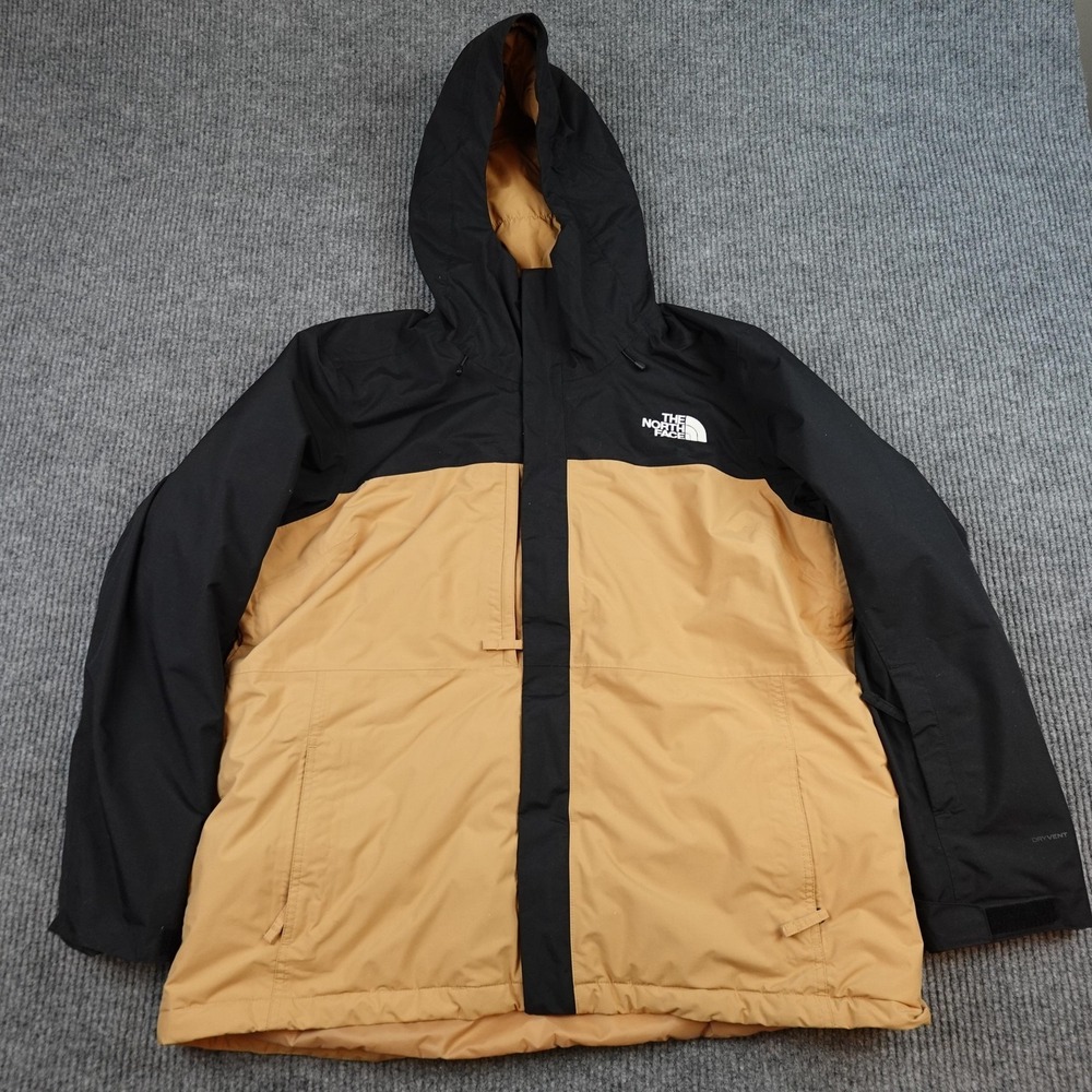 North Face Plus Freedom Insulated Jacket Womens 1X Brown Hooded DryVent Parka